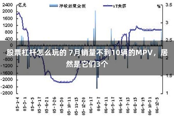 股票杠杆怎么玩的 7月销量不到10辆的MPV，居然是它们3个